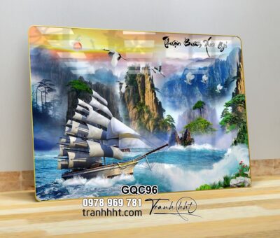 Tranh Thuận Buồm Xuôi Gió GQC96
