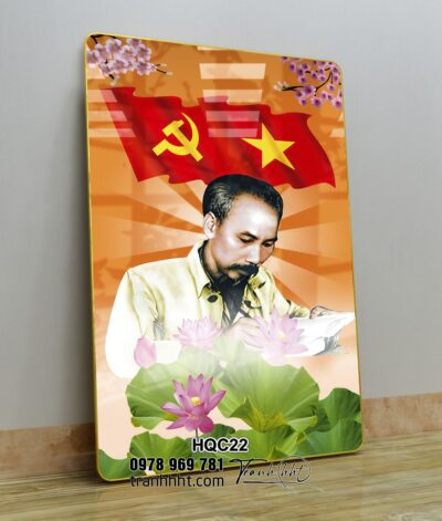 Tranh Bác Hồ Bác Giáp Bác Trọng HQC22