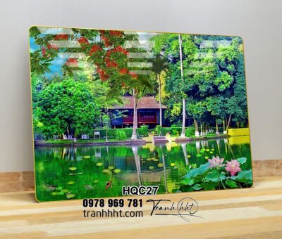 Tranh Bác Hồ Bác Giáp Bác Trọng HQC27