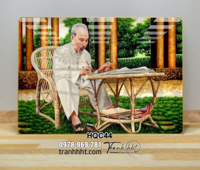 Tranh Bác Hồ Bác Giáp Bác Trọng HQC44