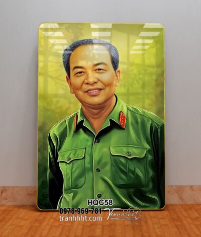 Tranh Bác Hồ Bác Giáp Bác Trọng HQC58