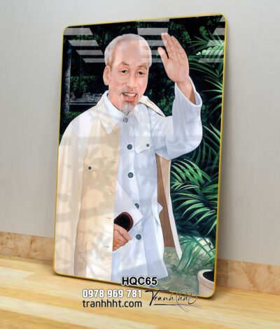Tranh Bác Hồ Bác Giáp Bác Trọng HQC65
