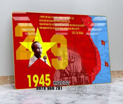 Tranh Bác Hồ Bác Giáp Bác Trọng HQC72