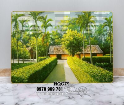 Tranh Bác Hồ Bác Giáp Bác Trọng HQC79