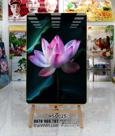 Tranh Hoa Sen Cá Chép HSQC25