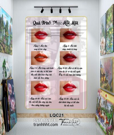 Tranh Phun Xăm Làm Đẹp LQC21