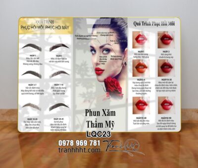 Tranh Phun Xăm Làm Đẹp LQC23