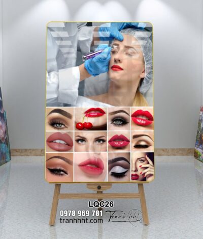 Tranh Phun Xăm Làm Đẹp LQC26