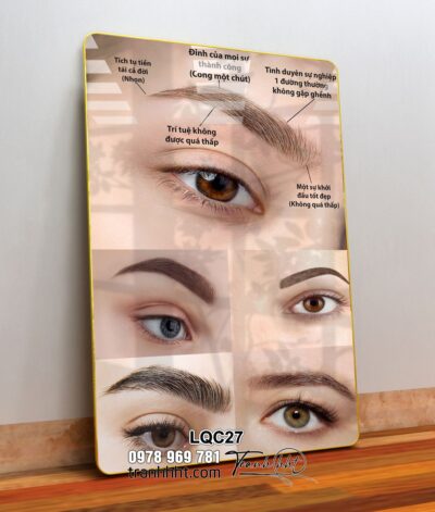 Tranh Phun Xăm Làm Đẹp LQC27