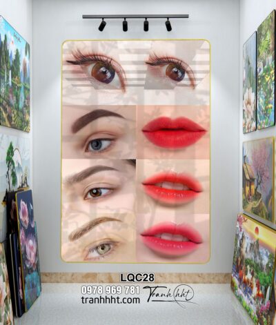 Tranh Phun Xăm Làm Đẹp LQC28