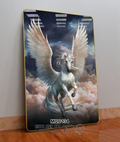 Tranh Ngựa Bát Mã MQC134