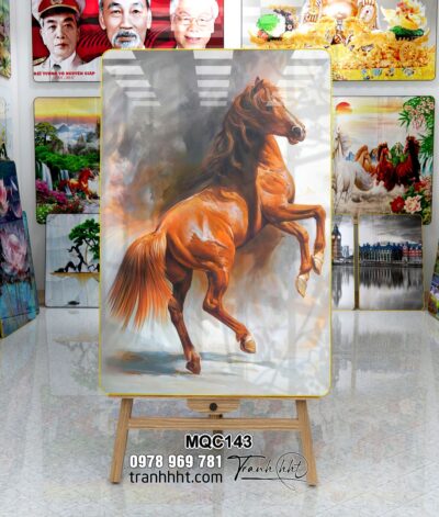 Tranh Ngựa Bát Mã MQC143