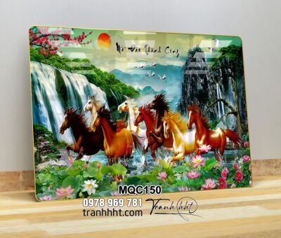 Tranh Ngựa Bát Mã MQC150