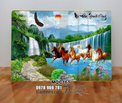 Tranh Ngựa Bát Mã MQC161
