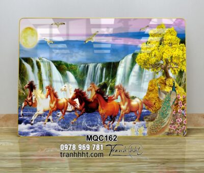 Tranh Ngựa Bát Mã MQC162