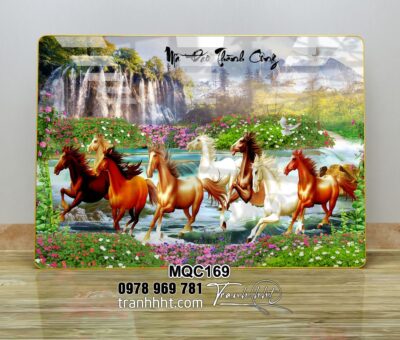 Tranh Ngựa Bát Mã MQC169