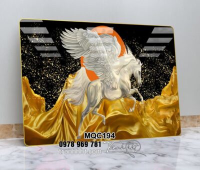 Tranh Ngựa Bát Mã MQC194