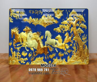 Tranh Ngựa Bát Mã MQC214