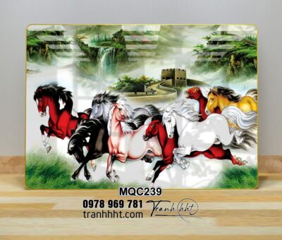 Tranh Ngựa Bát Mã MQC239