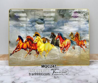 Tranh Ngựa Bát Mã MQC247
