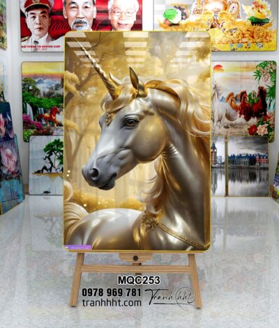 Tranh Ngựa Bát Mã MQC253
