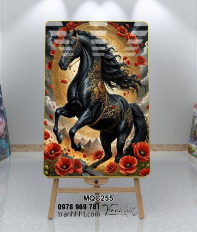 Tranh Ngựa Bát Mã MQC255