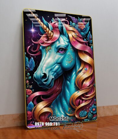 Tranh Ngựa Bát Mã MQC256