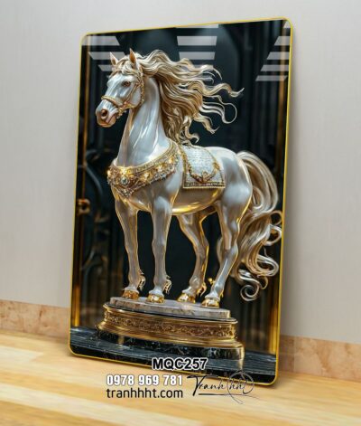 Tranh Ngựa Bát Mã MQC257