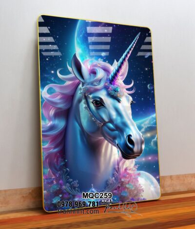 Tranh Ngựa Bát Mã MQC259