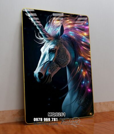 Tranh Ngựa Bát Mã MQC261