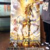 Khung tranh ngựa 3d treo tường, Tranh tráng gương ngựa vàng dũng mãnh mã đáo kim vượng bát mã treo tường MQC262