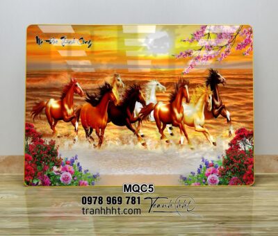 Tranh Ngựa Bát Mã MQC5