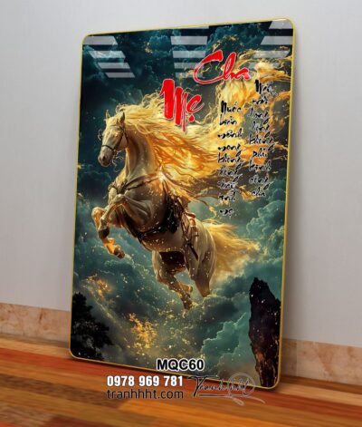 Tranh Ngựa Bát Mã MQC60