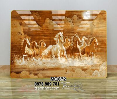 Tranh Ngựa Bát Mã MQC72