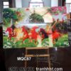 Tranh mã đáo thành công treo tường, tranh ngựa 3d, Tranh treo tường ngựa bát mã kì mã xuất trinh tráng gương MQC87