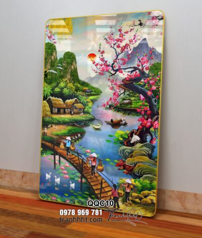 Tranh Đồng Quê Việt Nam QQC10