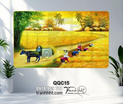 Tranh Đồng Quê Việt Nam QQC15