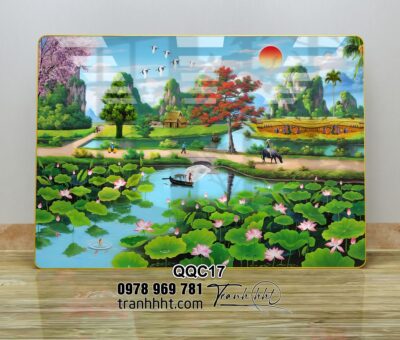 Tranh Đồng Quê Việt Nam QQC17