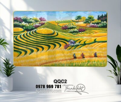 Tranh Đồng Quê Việt Nam QQC2