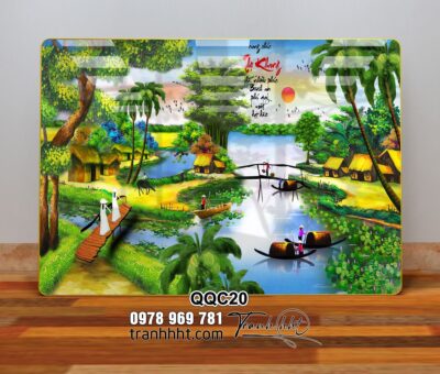 Tranh Đồng Quê Việt Nam QQC20