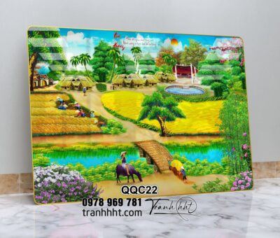 Tranh Đồng Quê Việt Nam QQC22