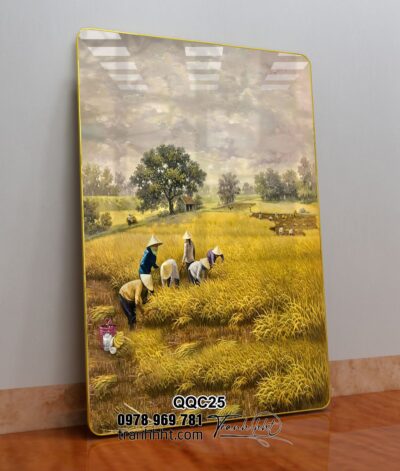 Tranh Đồng Quê Việt Nam QQC25