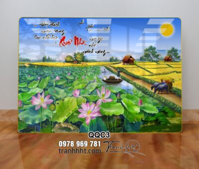 Tranh Đồng Quê Việt Nam QQC3