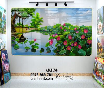 Tranh Đồng Quê Việt Nam QQC4