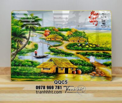 Tranh Đồng Quê Việt Nam QQC5