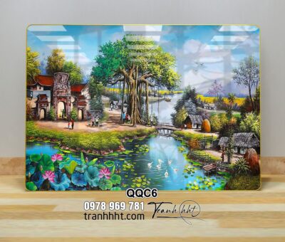 Tranh Đồng Quê Việt Nam QQC6