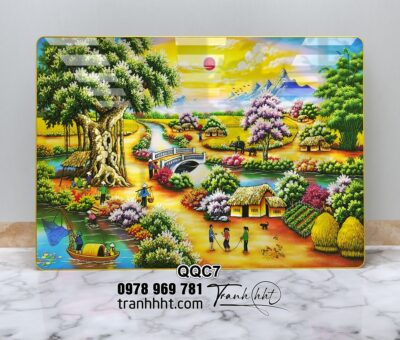 Tranh Đồng Quê Việt Nam QQC7