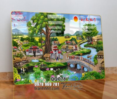 Tranh Đồng Quê Việt Nam QQC78