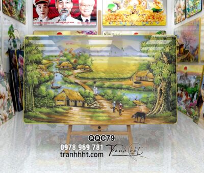Tranh Đồng Quê Việt Nam QQC79