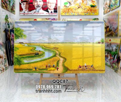 Tranh Đồng Quê Việt Nam QQC87